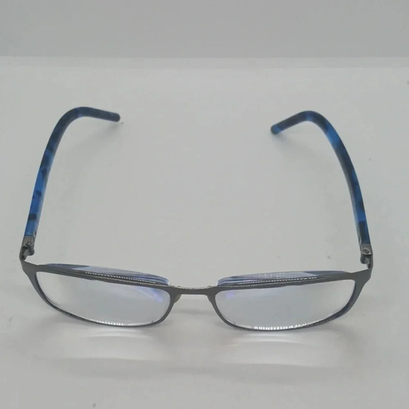 RX-ABLE MARC JACOBS EYEGLASS FRAMES MARC75 SILVER BLUE - Picture 2 of 4